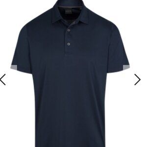 Dunning Men's Navy Halo Player Jersey Performance Polo L